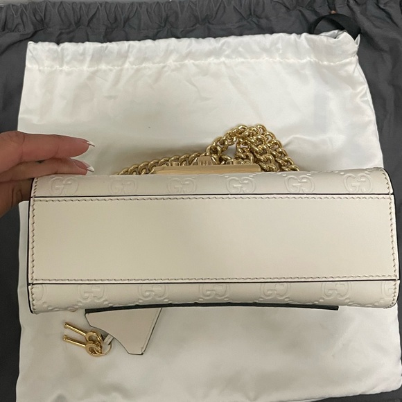 ❌SOLD!❌ Small Gucci Guccissima Padlock Bag - Picture 13 of 16